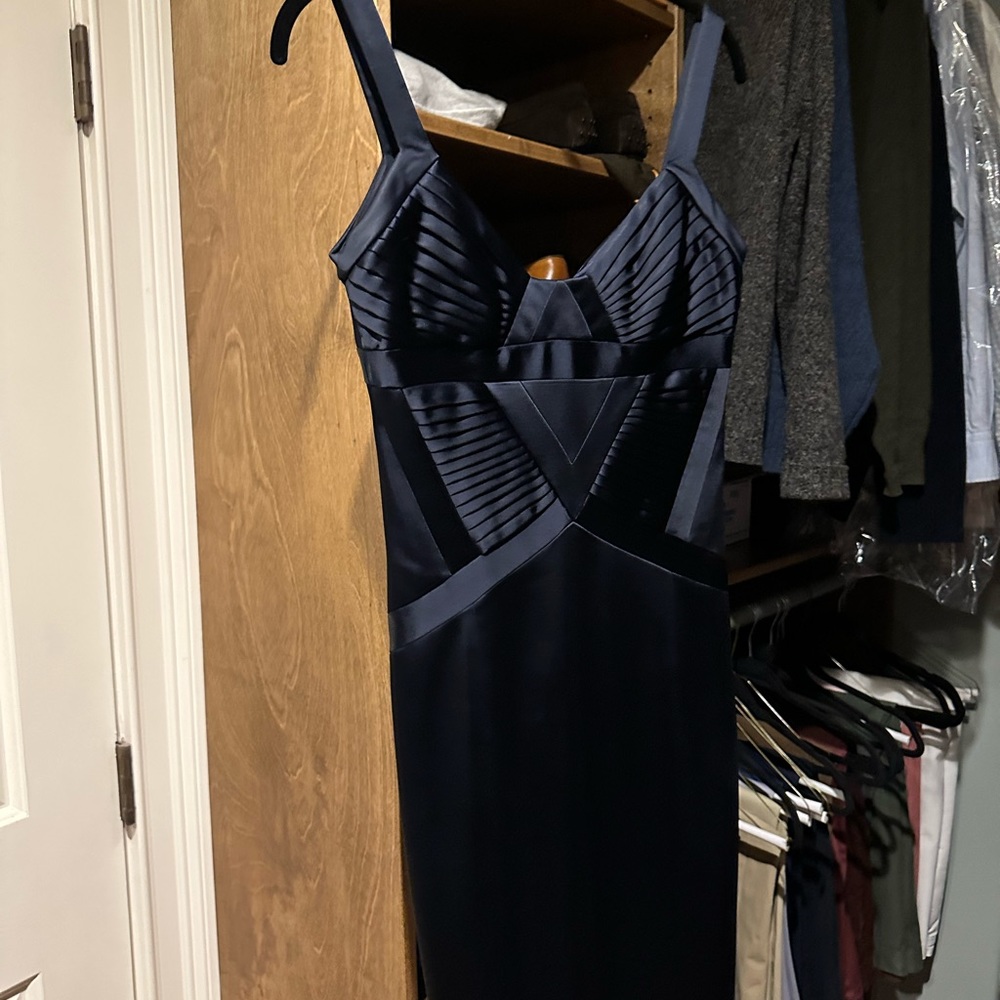 Laundry navy cocktail dress